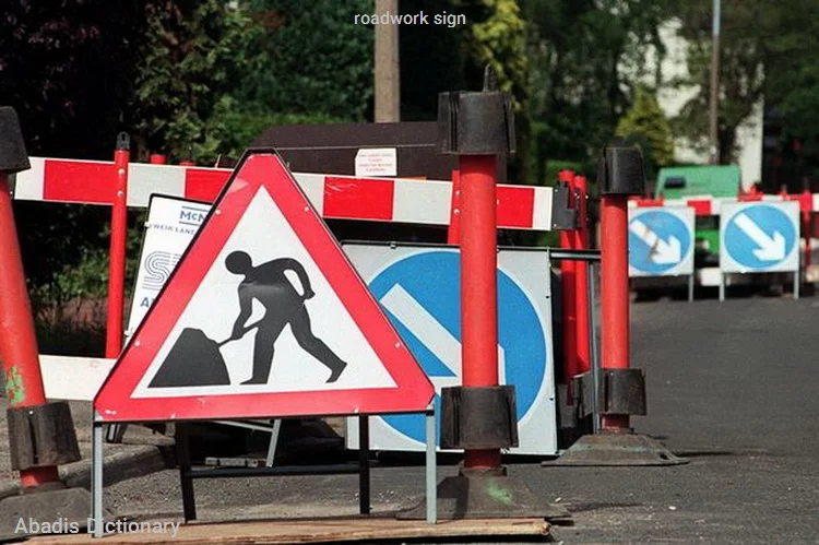 roadwork sign